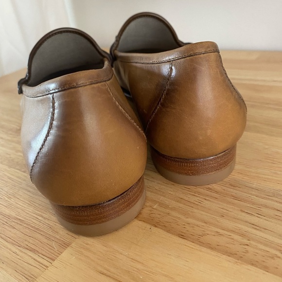 Gucci Horse Bit Loafer Dress Shoes 40.5 brown/tan leather! Excellent condition - Picture 5 of 8